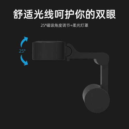 明可达LED屏幕挂灯电脑显示器挂灯学生学习工作游戏调色护眼灯