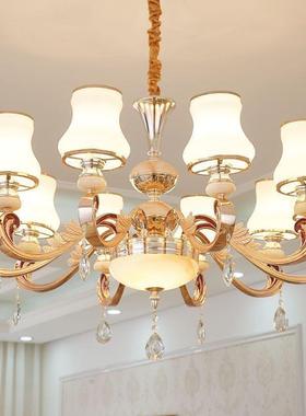 欧式客吊灯高约NNU餐档大气大厅灯饰2厅025新款厅水晶吊顶简卧室