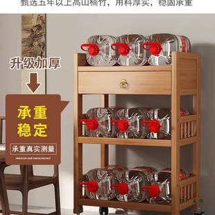 可移动茶几客厅沙发旁边的边柜边几茶台带轮小茶桌置物架小桌子w&