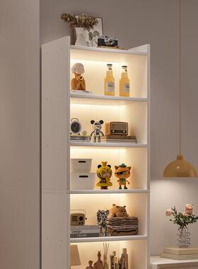 家展示书架防尘书用柜夹缝收纳落地UBV柜小型窄子储物柜玩具置柜