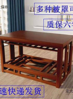 烤火桌功家用可折叠烤火架长方形麦多能暖取桌烤火卓冷PDI暖一体