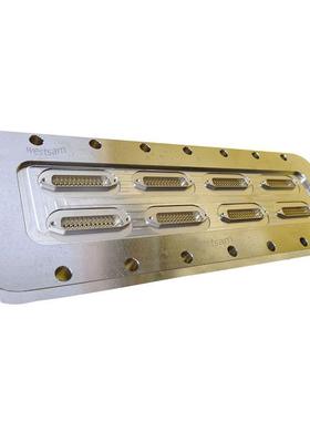 真空密/真空热/真空干躁UKN设备连接加器封DSUB-15芯FC圆形法兰接