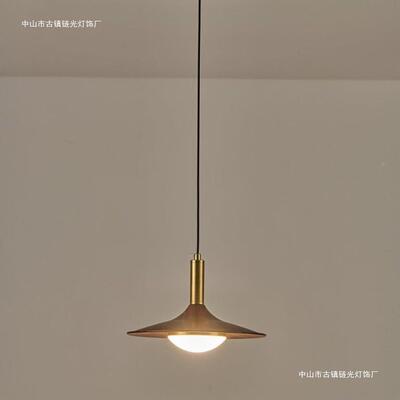 2025年中古餐厅卧n吊灯原木风室床头过道玄小关吊灯法PGE式vitage