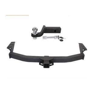 新老款汉兰达拖车钩牵引钩拖车杠越野改装 霸道普拉多后杠流氓钩