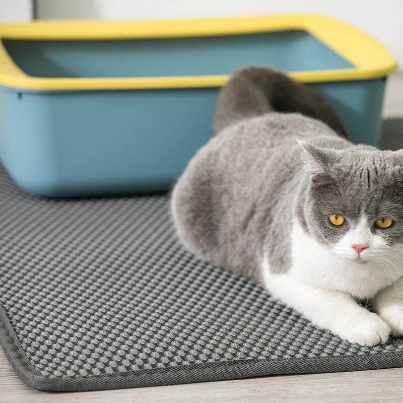 多功能砂落砂垫猫砂盆垫垫子蹭脚垫防猫外溅子LSN宠物防垫滑垫