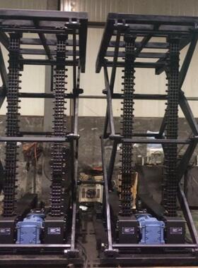 刚性精链剪叉式升降WRG机链高准提升举升机速电动刚快性链铰升降