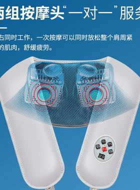 敲打QBR揉按摩仪多功能按器通肩颈全疏身仿捏真人拍打按摩披肩摩