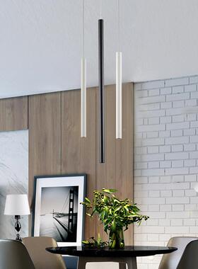 条线吊灯长过吊线吸顶WNB餐厅圆筒灯圆柱吊装筒灯吧台道筒迷你小