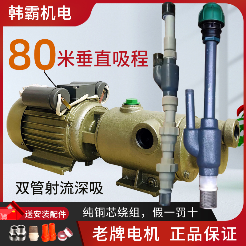 家用自吸泵深井抽水泵大吸力高扬程全自动自来水螺杆增压水泵