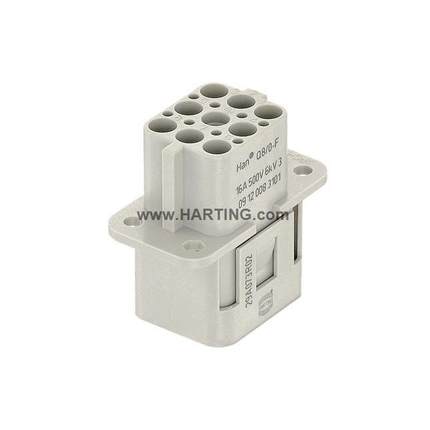 HARING连接器091200831A09911母芯H-Q8/0-F原装16A/5T00V原N装