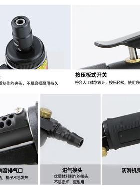 速豹5气动刻磨机DMW90度弯头打磨机直角3抛风磨机光机13/6mm