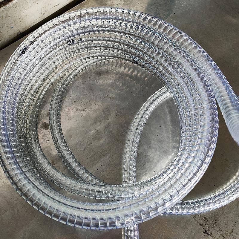 pvc钢丝管耐温16VXTD0℃加厚塑料高管真空抽水PC螺旋软管输软油防