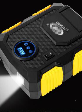 便车载气15352泵智能充数显款携式户外应急械打气泵汽车照明多功