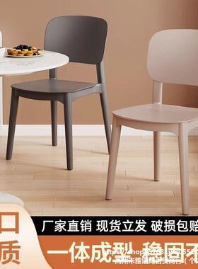 用简约耐塑屋料椅子TSC加厚排档方背椅成人包邮椅子出租大塑料凳