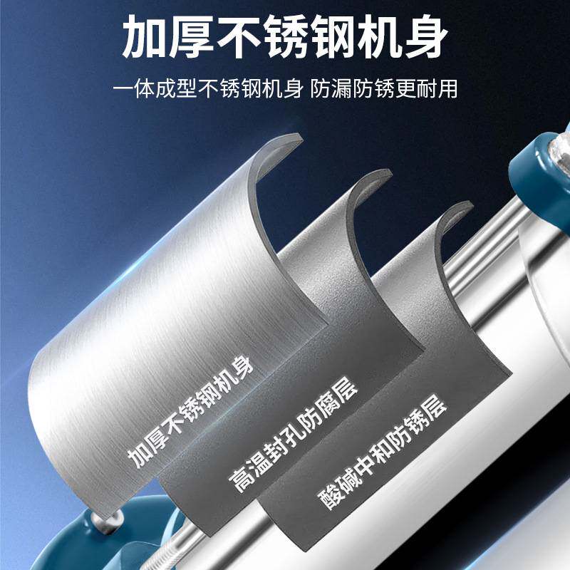 臣源不锈钢潜水泵220v家用小型高扬程井水抽水泵农用灌溉排污水泵