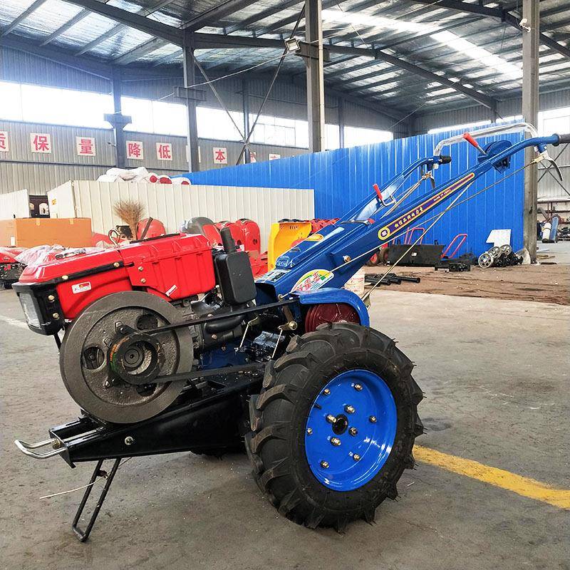 新JQD款手扶式15马力拖拉机菜果园开沟肥机硬地葡萄施埋藤拖地拉