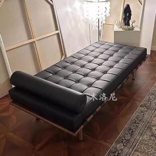 巴约塞11066罗那户沙发床小型现简午休躺椅样板间家具两用单人代