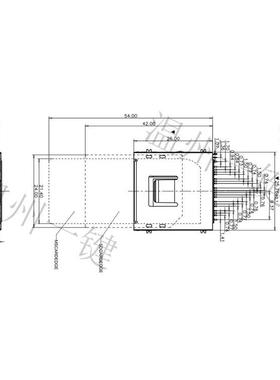 SDIMQNR卡CF卡座大卡SMMC-S自弹（三合一）卡M座铜壳耐-高温贴片