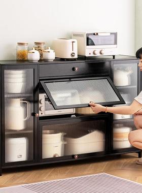 家用厨房靠餐柜边橱柜边柜茶水柜CUW客厅墙储物功柜子多能茶边柜