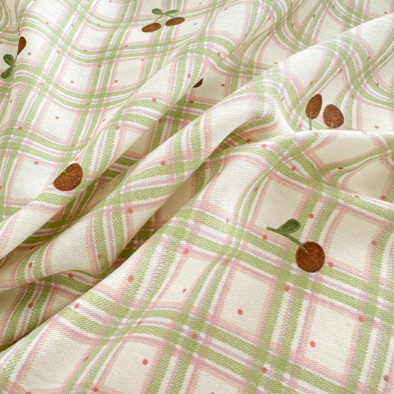 2025新款纯棉单四件套卡通三件套加WVS厚被床笠款被套罩床上用品