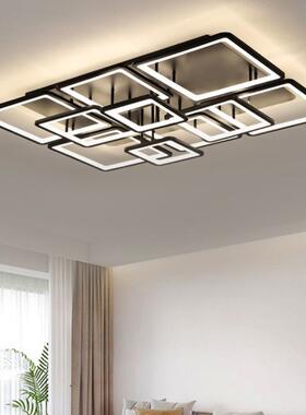 克力吸顶灯几何厅方块现吸代简约61505亚家用客厅灯餐卧室顶灯
