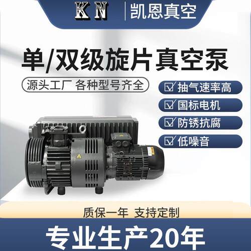 旋真片式空SJW空泵油泵包机小型抽气工业用真装泵