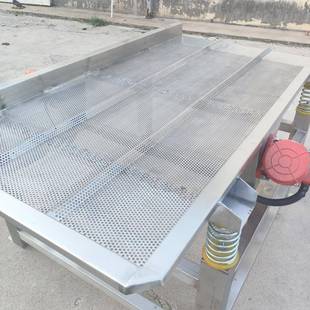 机水沥不锈振动筛水沥水钢除大枣香FRA芋震动震动翻转设备机