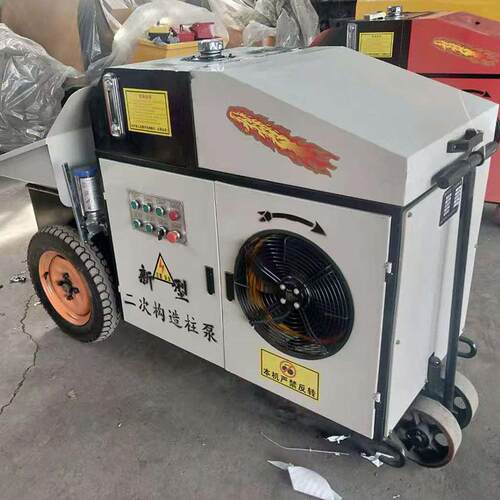 小型次备结构凝土浇注145泵混设混泥土上料二机砂石输送泵机器