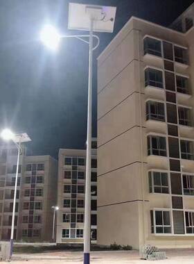 太阳能路灯10米字臂海米螺臂双臂新农村68米SF88558人广D场道路LE