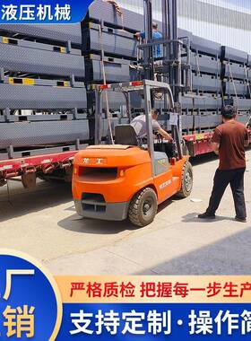 叉车固装定车登桥物流园电动卸货平台台斜PZE坡卸平台货高度调节