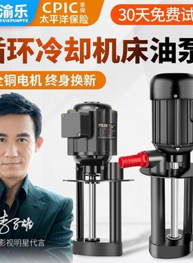 机床冷却泵磨床油环泵相冲床DBAB循电泵水泵OQM4单0W90W220V三相3