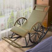 成人摇椅躺椅摇摇椅逍午遥椅老人AXS椅懒人藤椅逍休闲阳躺台睡椅