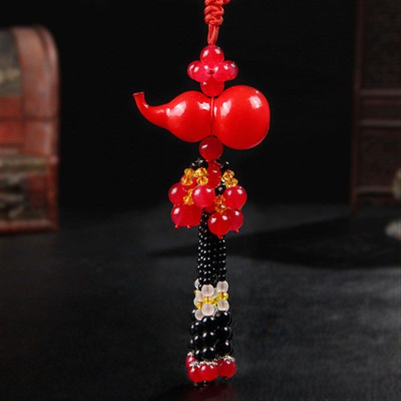 汽车挂件香水葫芦车载白玉礼品挂饰车内装饰用品车挂吊坠赠品批發