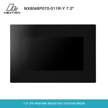 Nextion NX8048P070-011R-Y 新款7寸智能型电阻屏带外壳官方正版