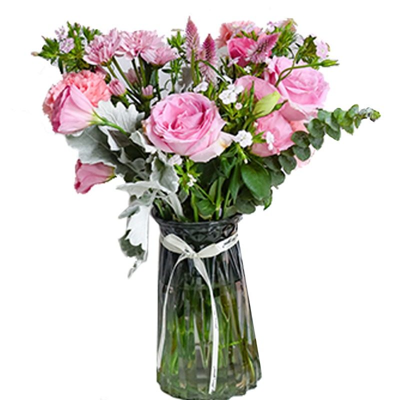 混合系列包月鲜花云南优质基地精选每周一花自然混搭生日居家插花