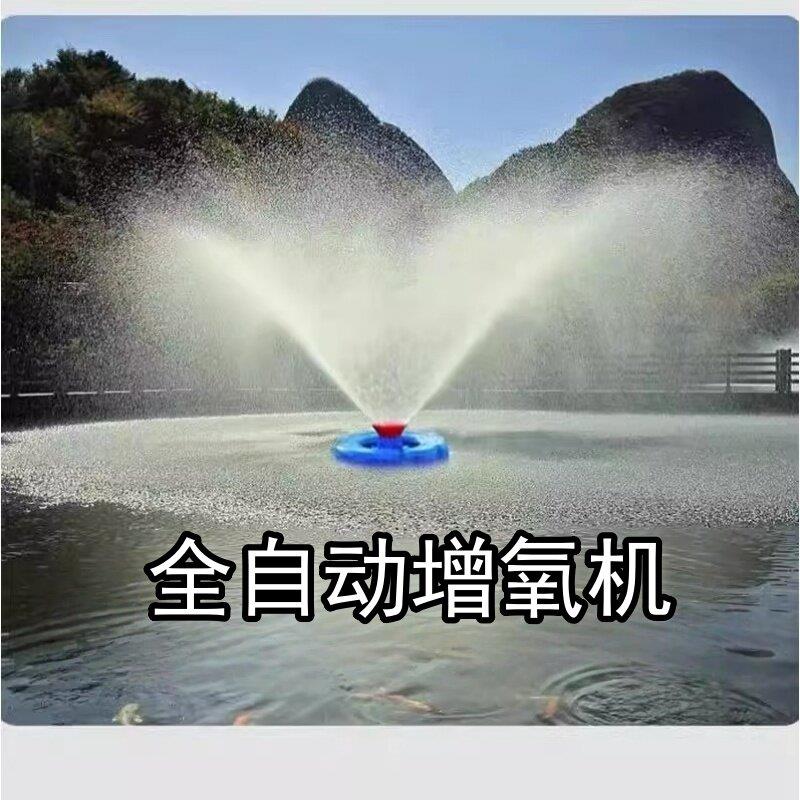增氧机鱼塘专用制氧水泵喷泉式排灌喷水泵打氧机小型池塘不锈钢泵