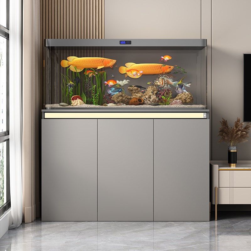 定制鱼缸柜轻奢鱼缸柜底柜底座客厅隔断桌面承重鱼缸架子鱼缸底柜