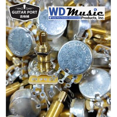 CTS WD定制款500XL 550K 9%长寿低误差值长轴gibson LP规格电位器