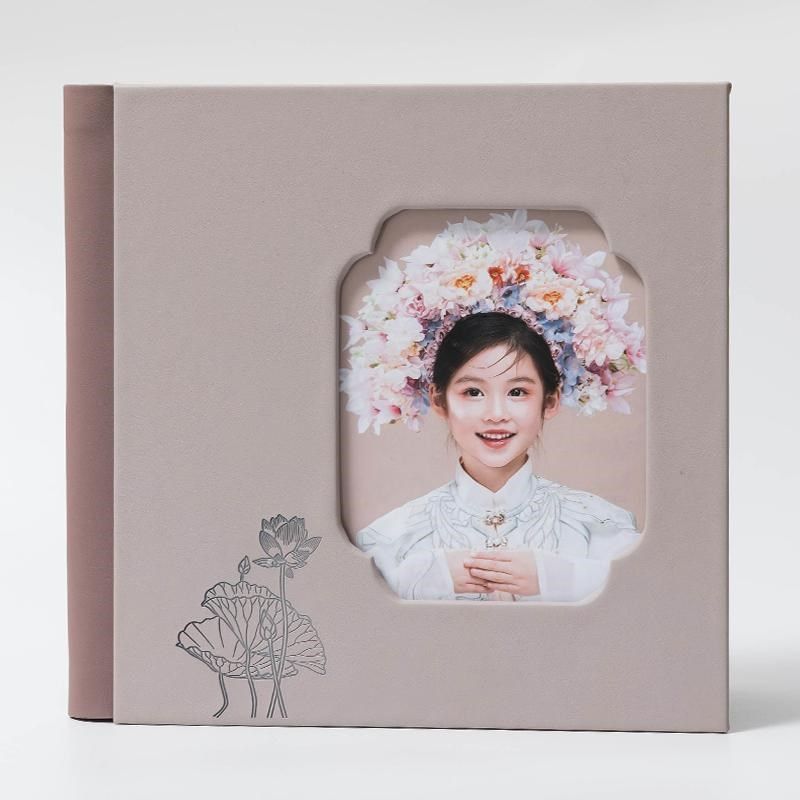 簪花相册定制古装宝宝儿童手机照片做相册写真婚纱