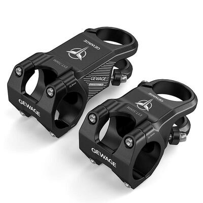 GEWAGE自行车把立铝合金负角度把立负角度竞速把立自行车骑行配件