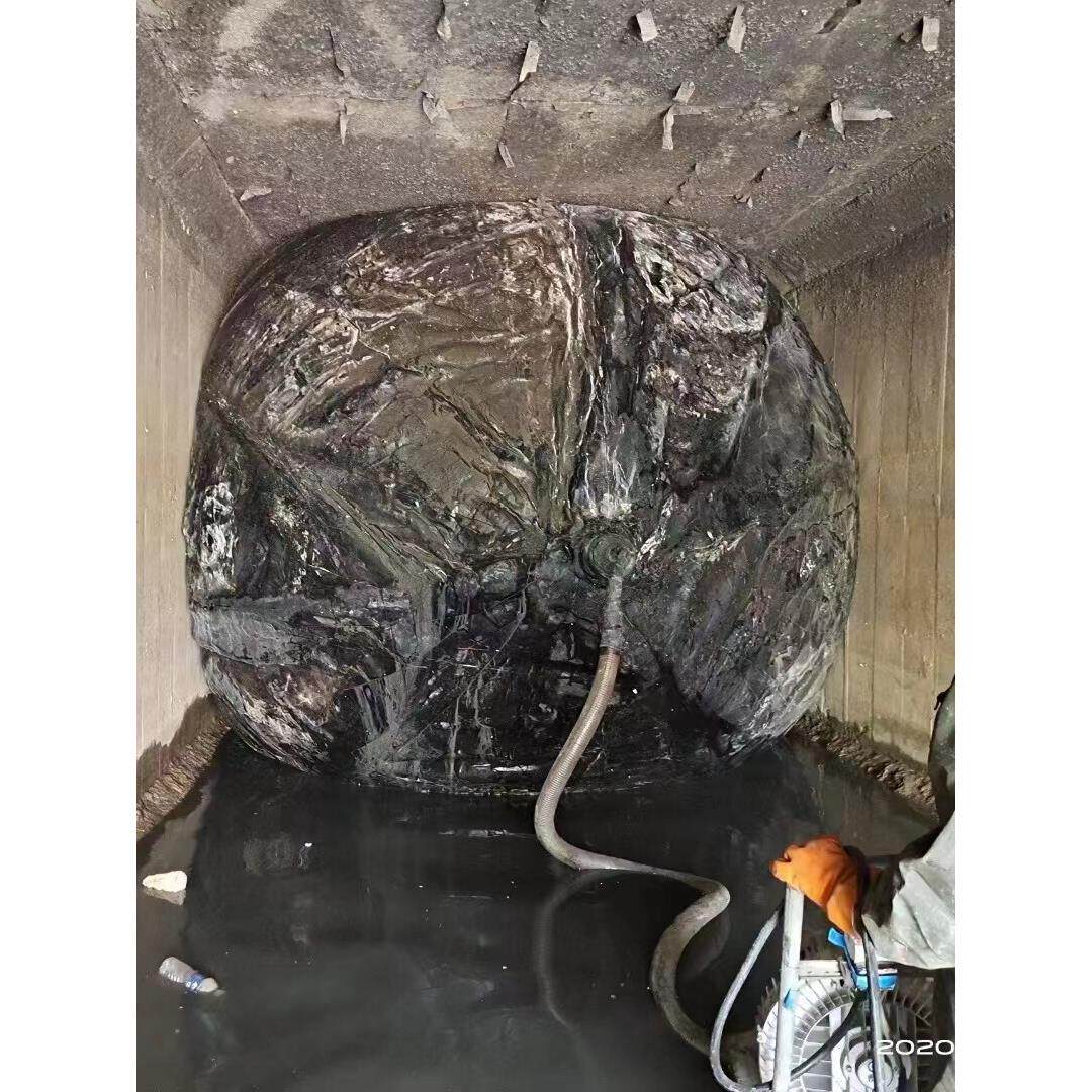 高压封堵漏气囊下雨水排水管道清淤橡胶气囊安全防爆堵水0.2Mpa