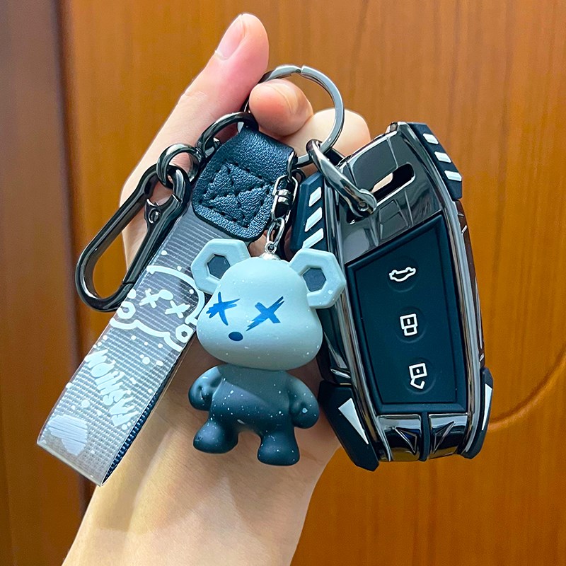 新宝骏kiwi钥匙EV专用rs3汽车vlli女rs5男士rc5壳rc扣e300包