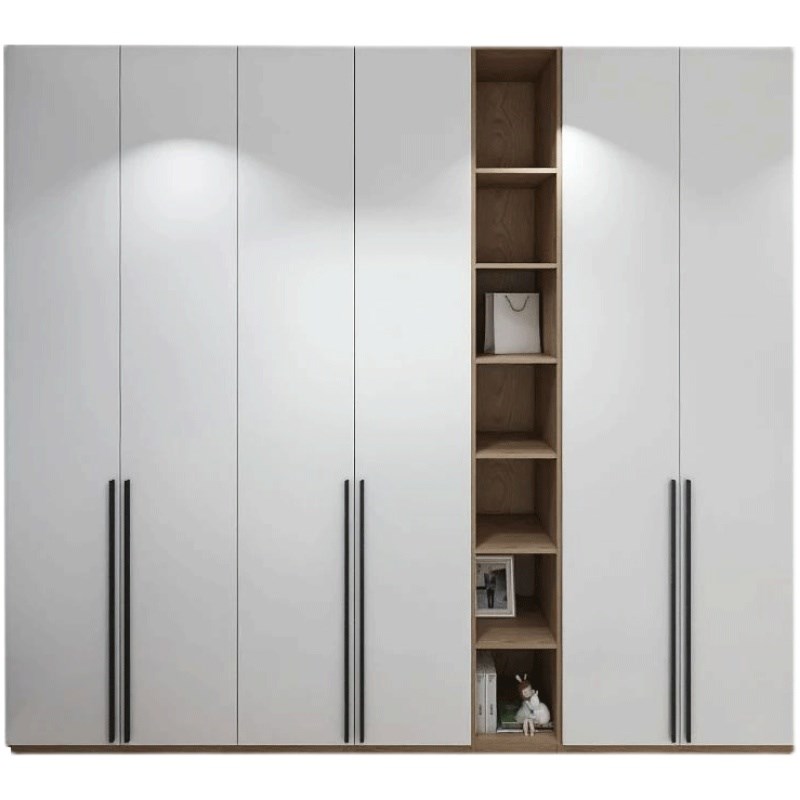 成都鲁丽欧松板/万华禾香板全屋定制衣柜整体卧室一门到顶衣帽间