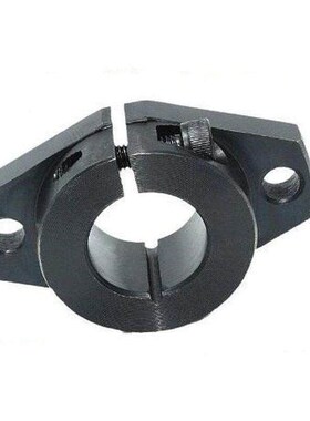 替代45钢制光轴固定座开口型卧式菱形导向轴支座SHFT/10/20/25/30