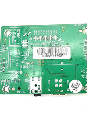 RTD55V驱动板HDMI带音频主板EDP定义免驱动主板小尺寸EDP屏