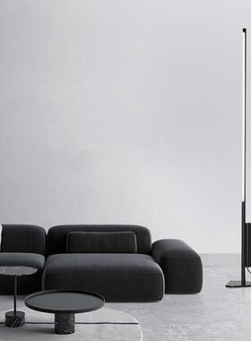 电商供货极简创意落地灯客厅卧室个性氛围灯现代简约led黑色地灯