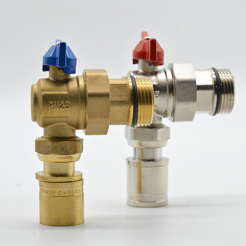 分水器专用滑紧式活接角内外牙活接角滑滑紧门20mm/mm