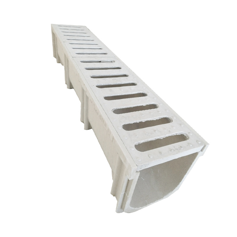 复合树脂U型排水沟  加厚高分子排水管道线性沟槽诚品排水地沟