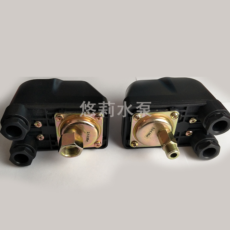 水泵压力开关单相三相水压开关水泵自动开关机械式压力开关JSK-9