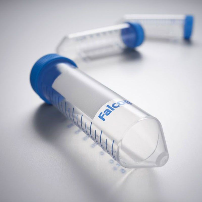 BD塑料离心管50m15ml锥底螺口尖底袋装无菌架装25个/包352097/098